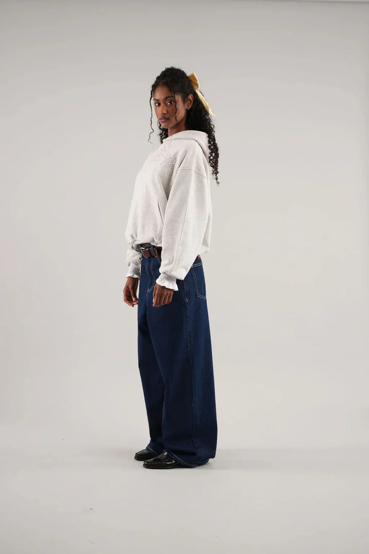 Leonie | Moderner Raw Worldwide Hoodie für Damen