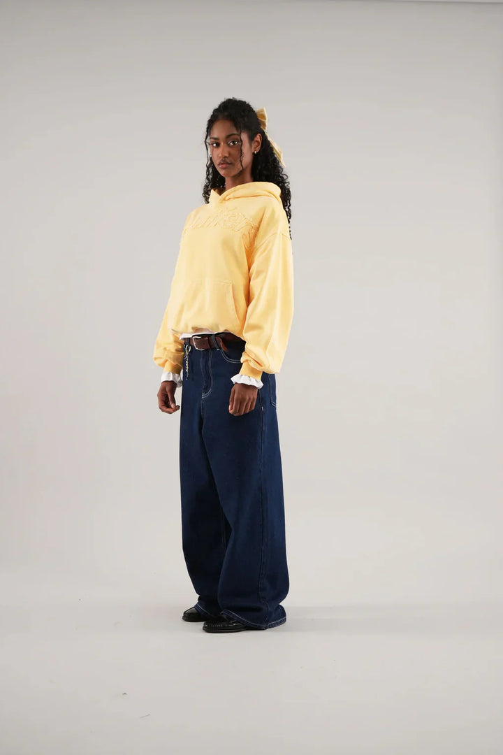 Leonie | Moderner Raw Worldwide Hoodie für Damen