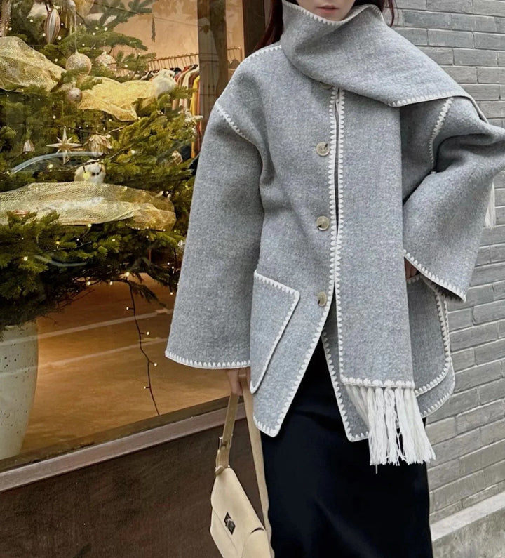 Leonie | Damen Schaljacke für Herbst & Winter