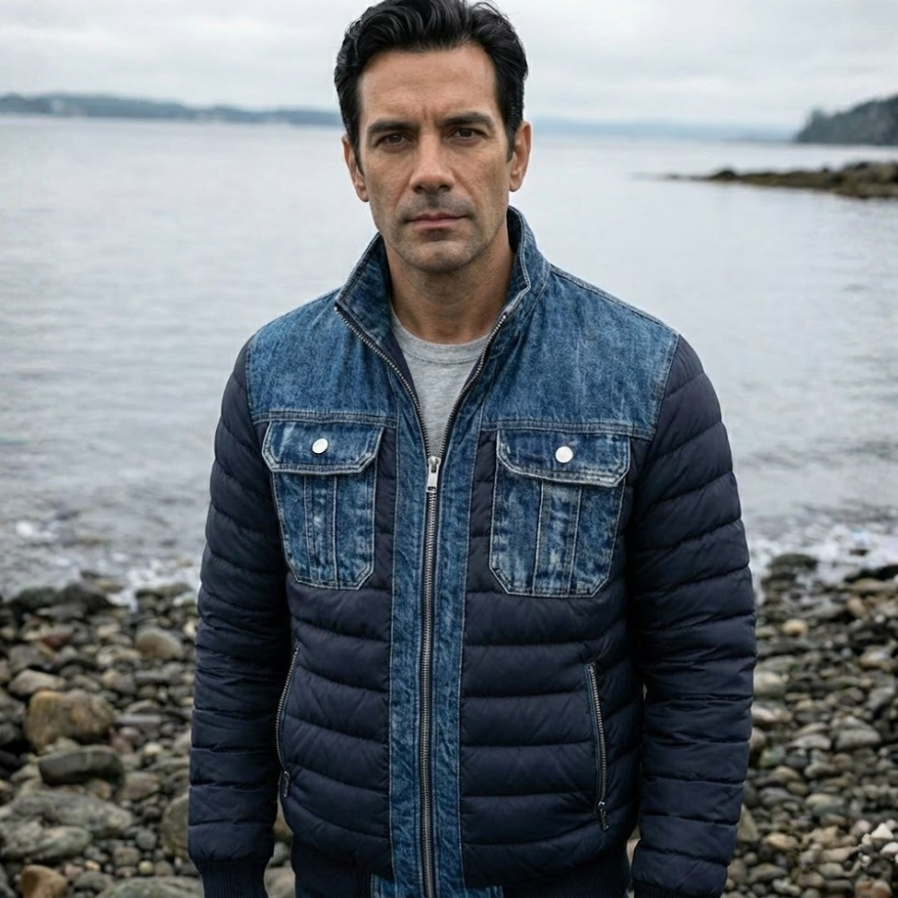 Marco | Doppelte Denim-Jacke Herren modern & stylisch