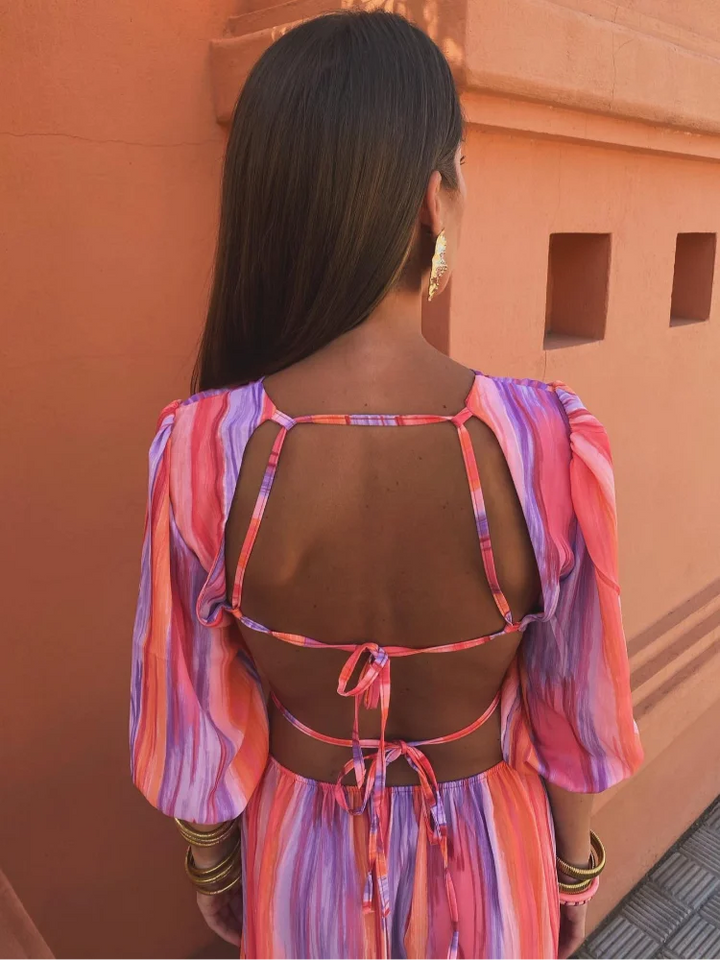La Sol | Rückenfreies Sommerkleid für Damen