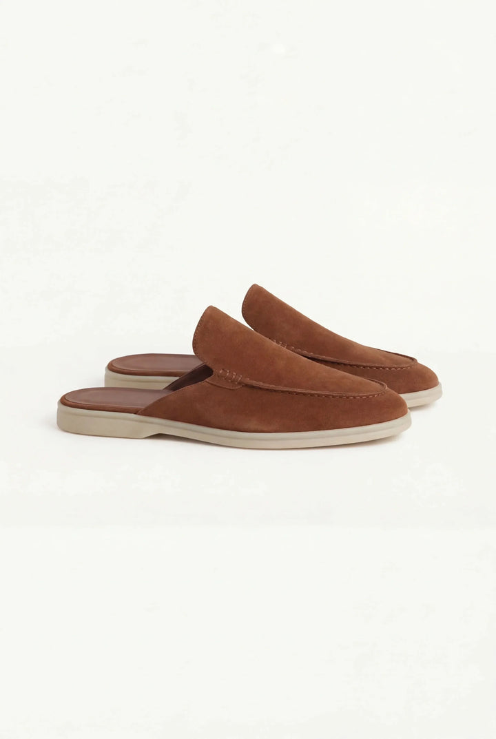 Julian | Veloursleder Mules Herren Zeitlos
