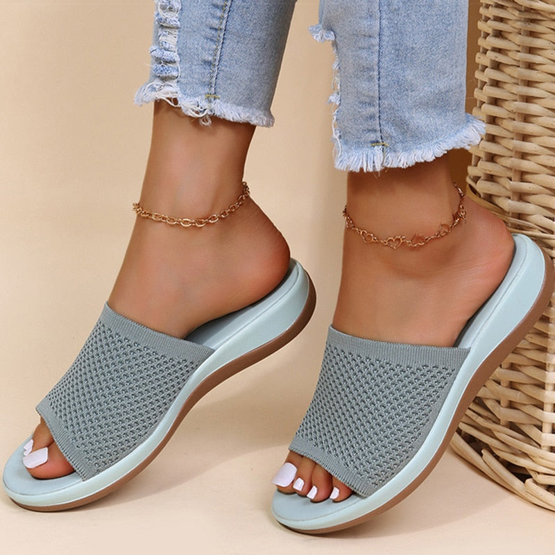 Lina | Stilvolle Sliders Damen Komfort