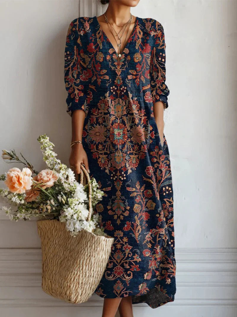 Lina | Stilvolles Komfort Kleid Damen Alltag
