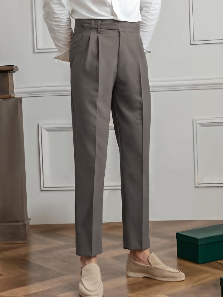 Lina | Stylische plissierte Hose Damen elegant