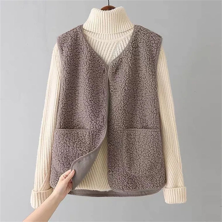 Chloe | Fleece-Weste für kalte Tage und Outdoor-Aktivitäten