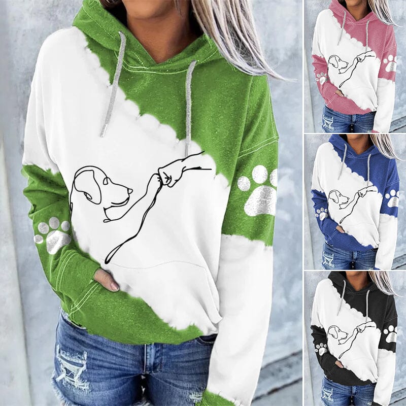 Mira | Stylischer Damenhoodie mit Digitalmotiv