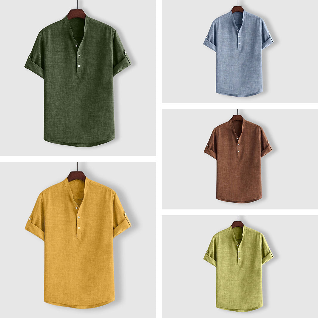 Felix Grant | Freizeit-Henleyshirt für Männer