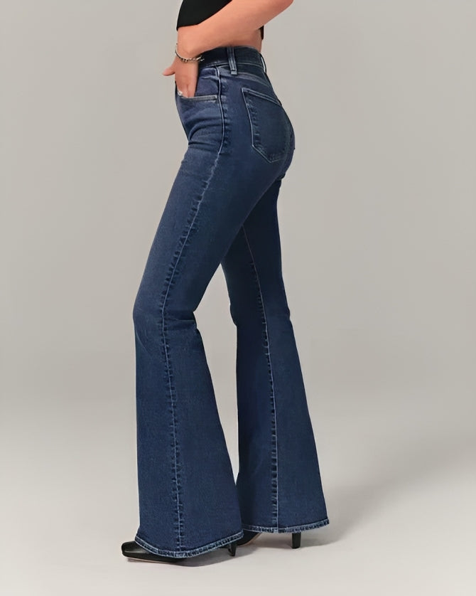 CARINA | Jeans mit hohem Bund und Stretchkomfort