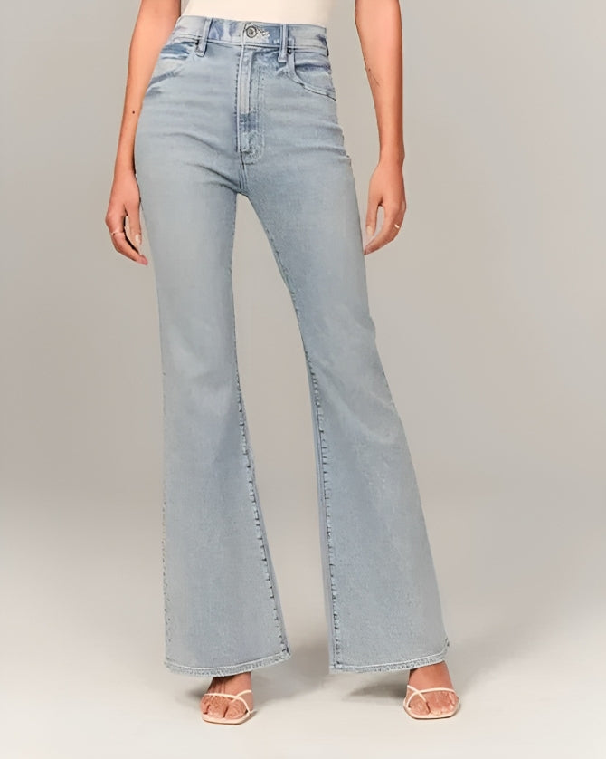 CARINA | Jeans mit hohem Bund und Stretchkomfort