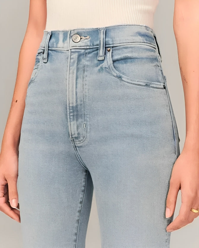 CARINA | Jeans mit hohem Bund und Stretchkomfort