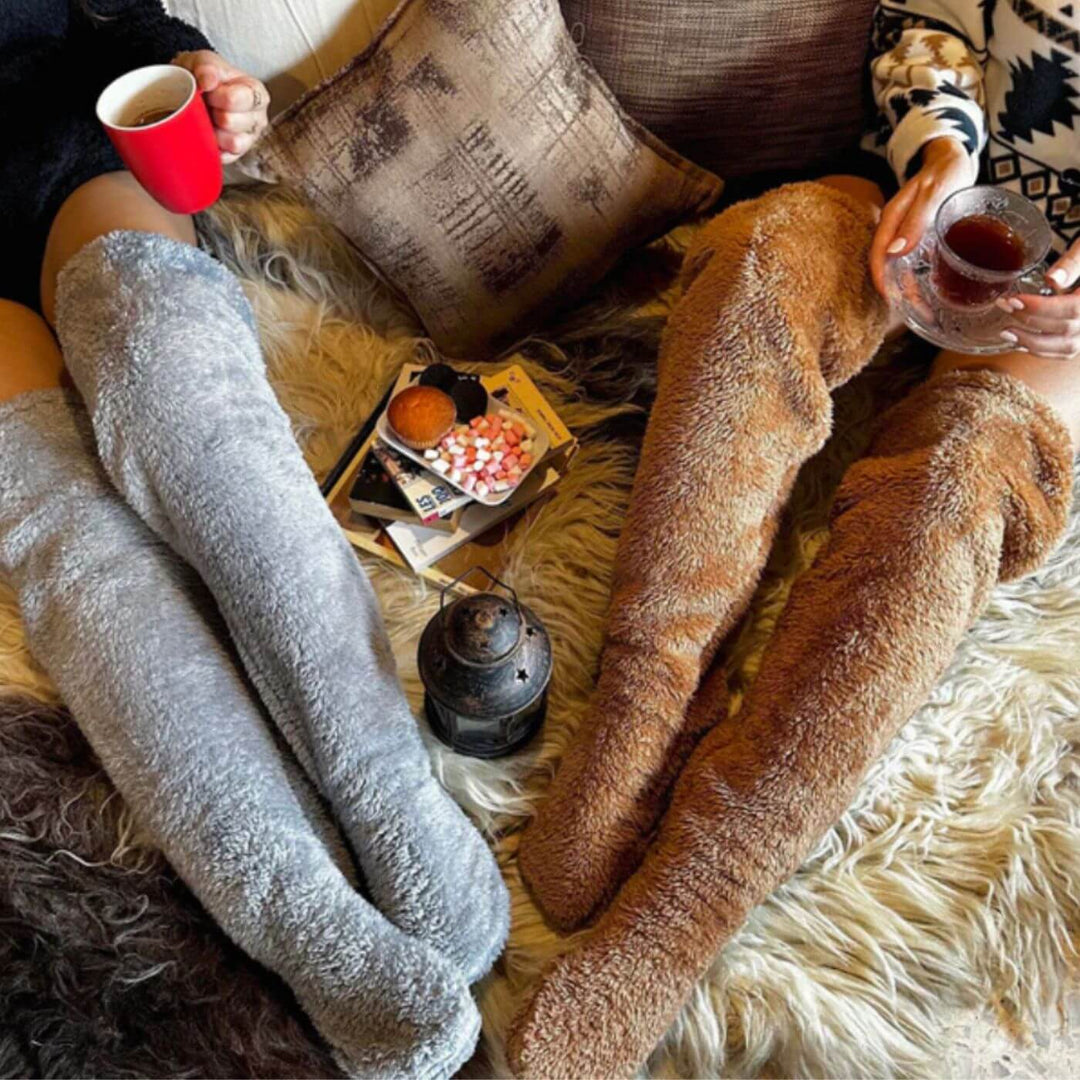 Lena | Flauschige Wintersocken extra weich & warm