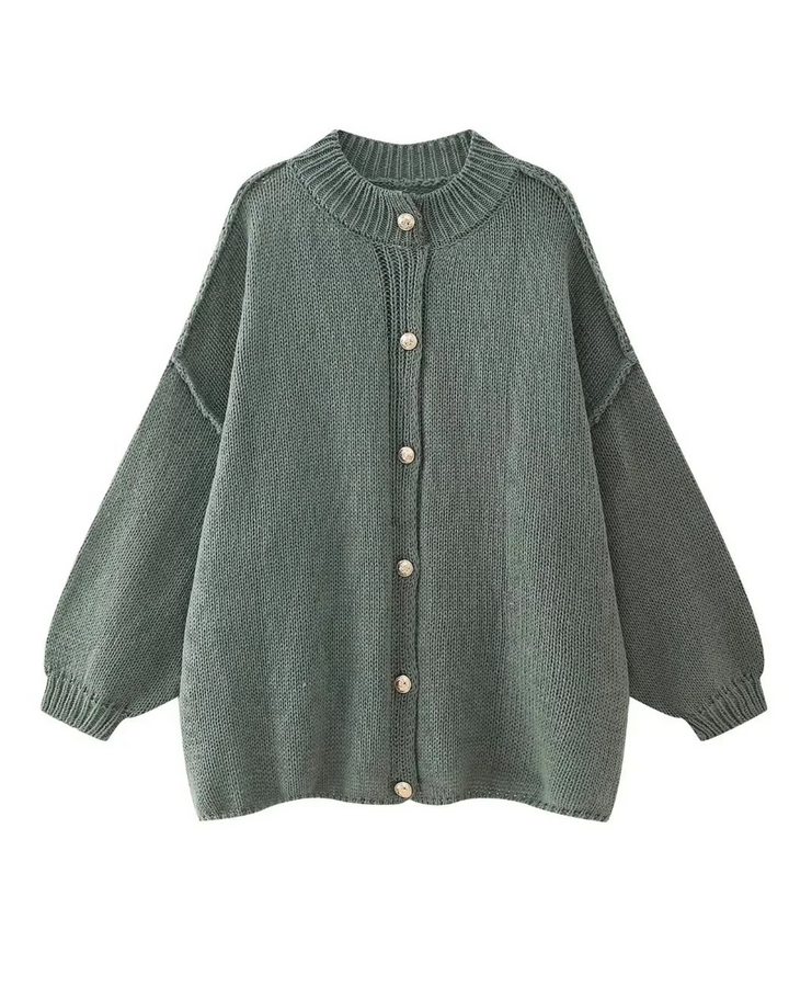 Amelie | Strickjacke aus Wolle mit bequemer Passform
