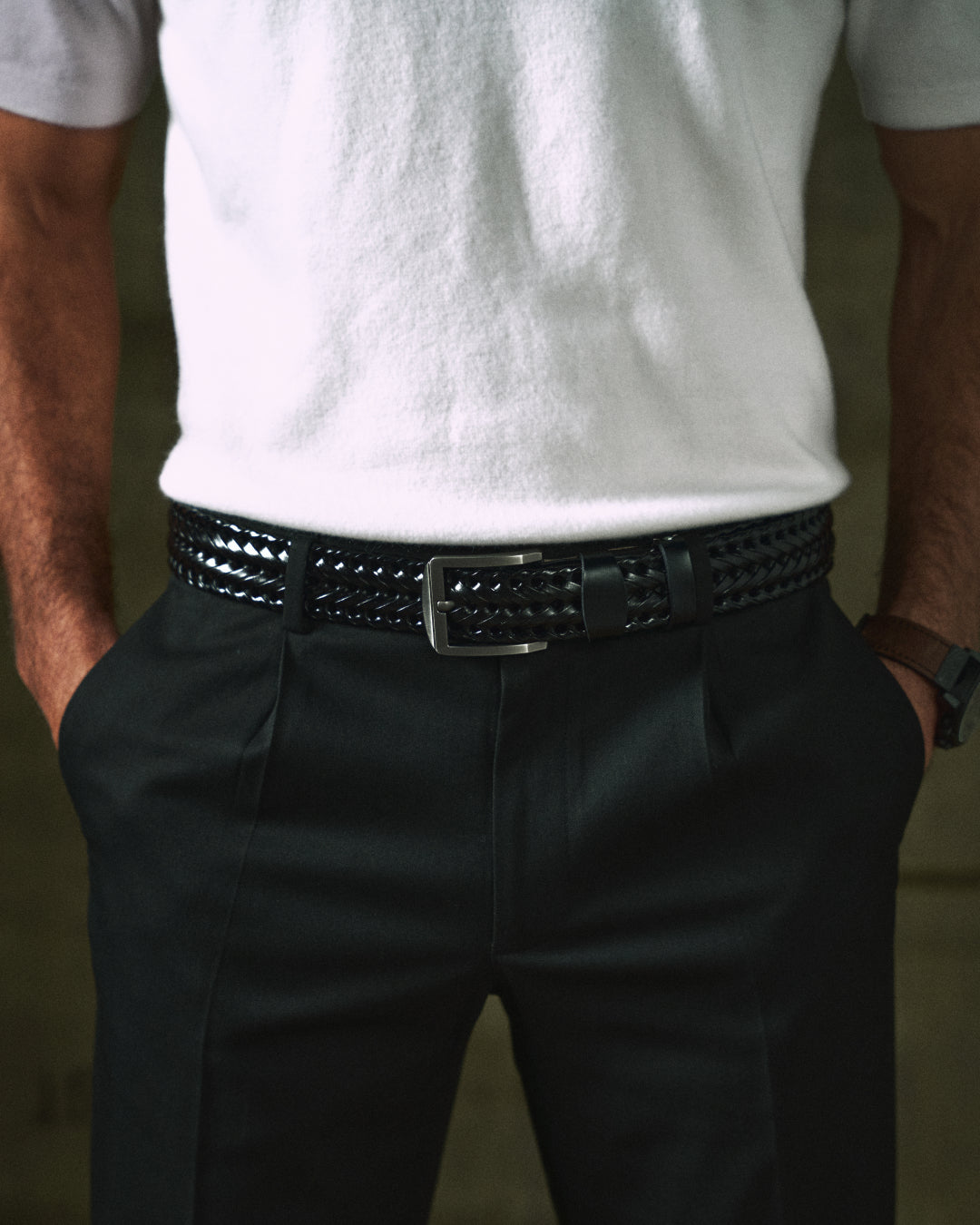 Paula | Geflochtener Legacy Gürtel aus Rindsleder