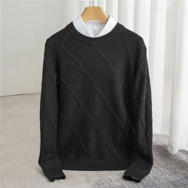 SIMON | Eleganter Pullover aus hochwertigem Kaschmir