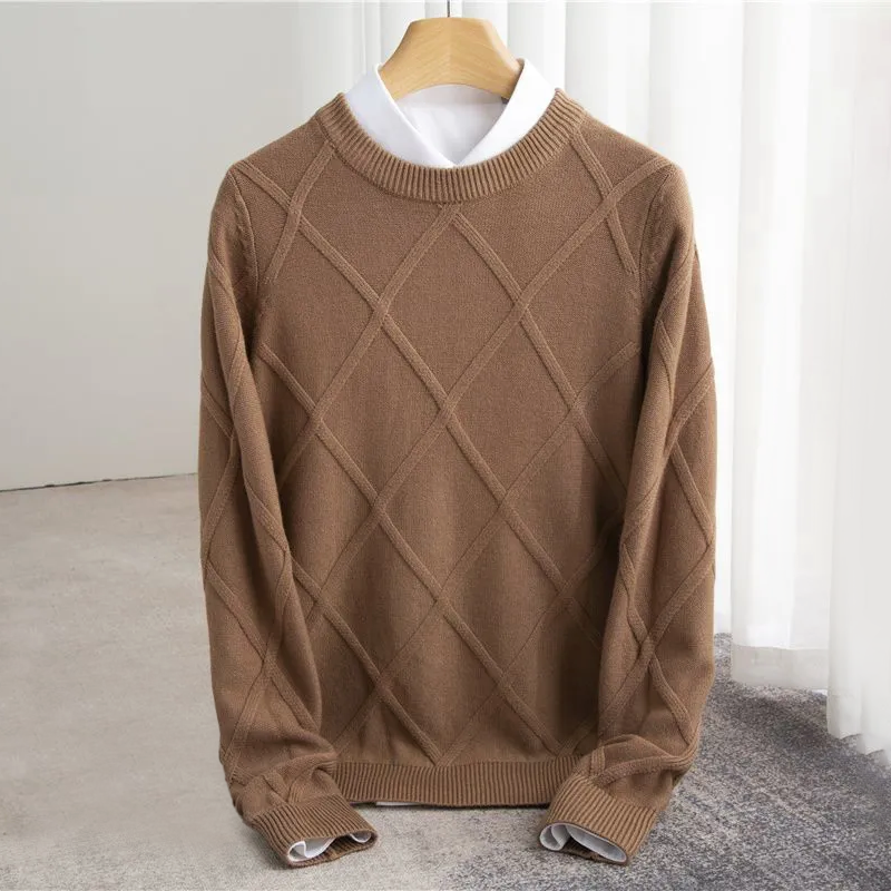 SIMON | Eleganter Pullover aus hochwertigem Kaschmir