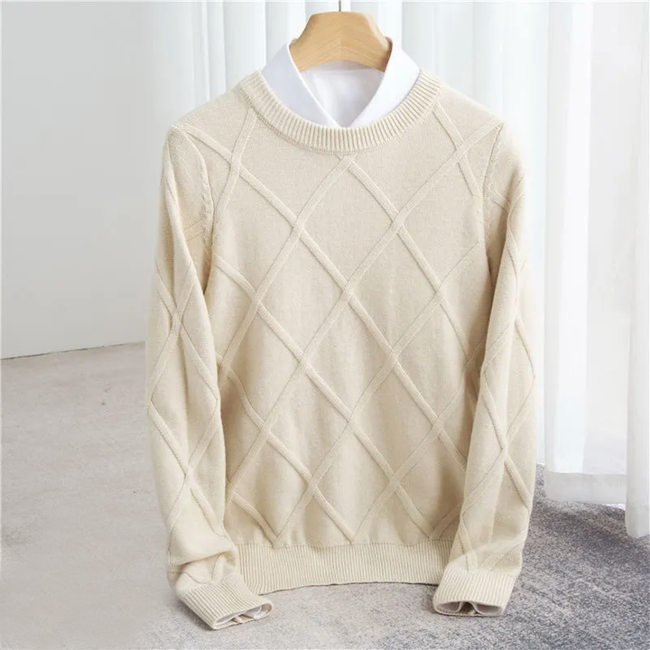 SIMON | Eleganter Pullover aus hochwertigem Kaschmir