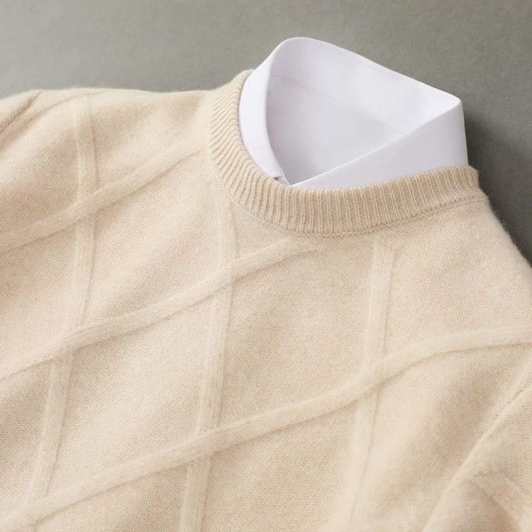 SIMON | Eleganter Pullover aus hochwertigem Kaschmir
