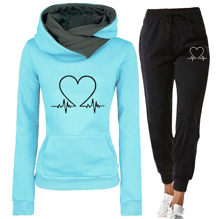 Karla Kuschelig warmer Jogginganzug für Zuhause und Draußen