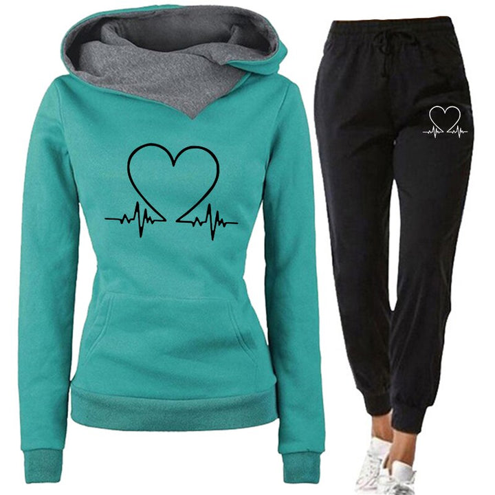 Karla Kuschelig warmer Jogginganzug für Zuhause und Draußen
