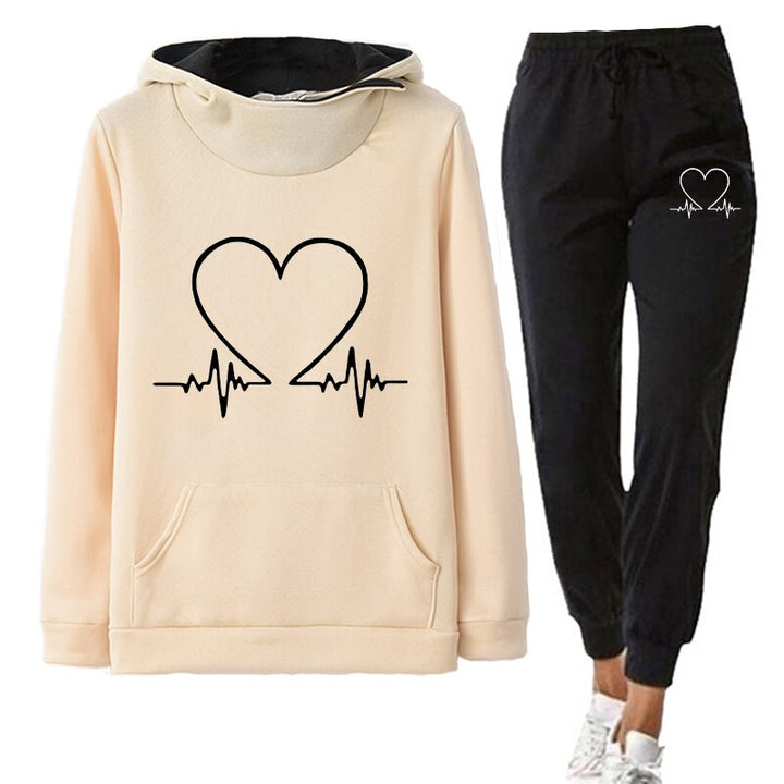 Karla Kuschelig warmer Jogginganzug für Zuhause und Draußen