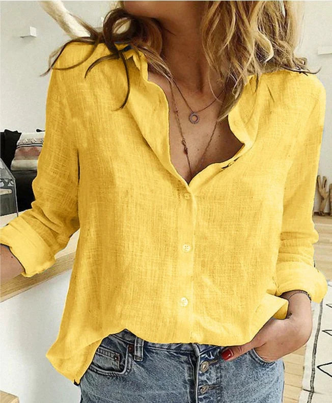 Quinn | Modische und bequeme Bluse für stilvolle Freizeitlooks