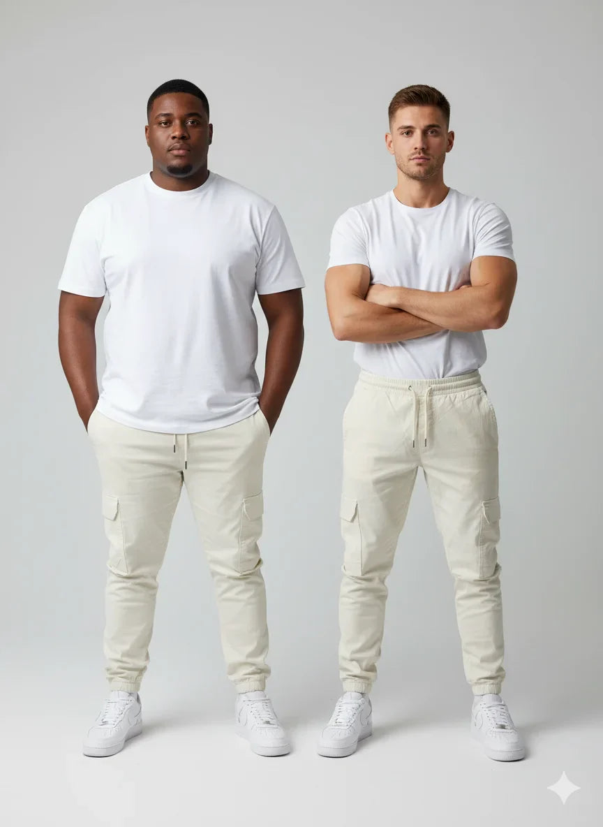Max | This Stretch-Cargohose Herren klassisch modern
