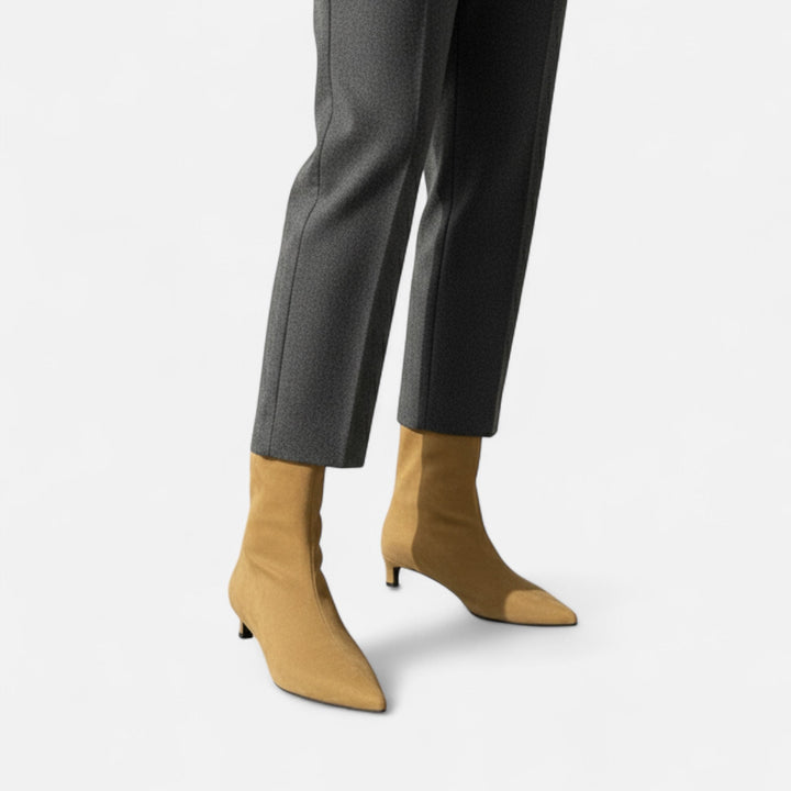 Sophie | Damen Stiefeletten Vintage niedriger Absatz