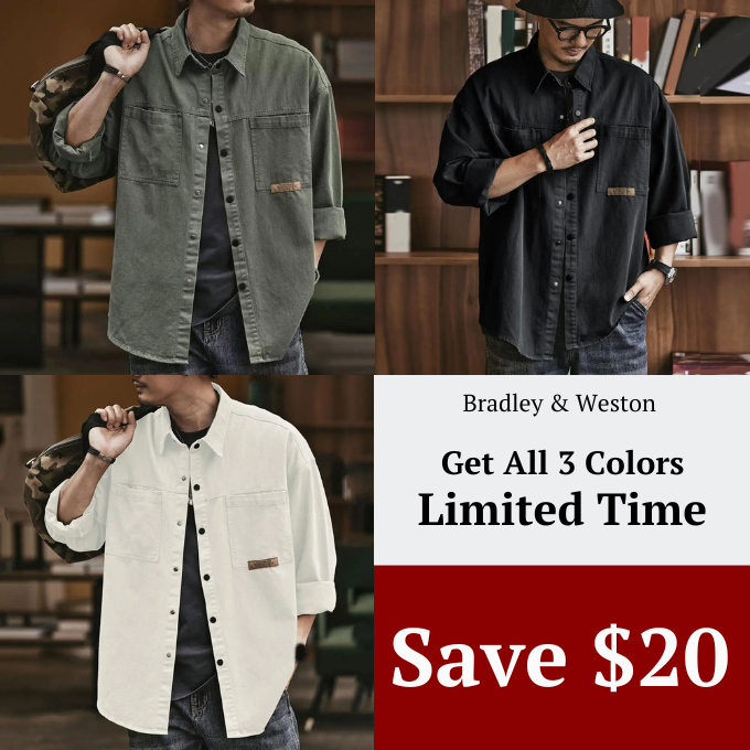 Leon | Vintage Vibe Hemd mit feiner Struktur