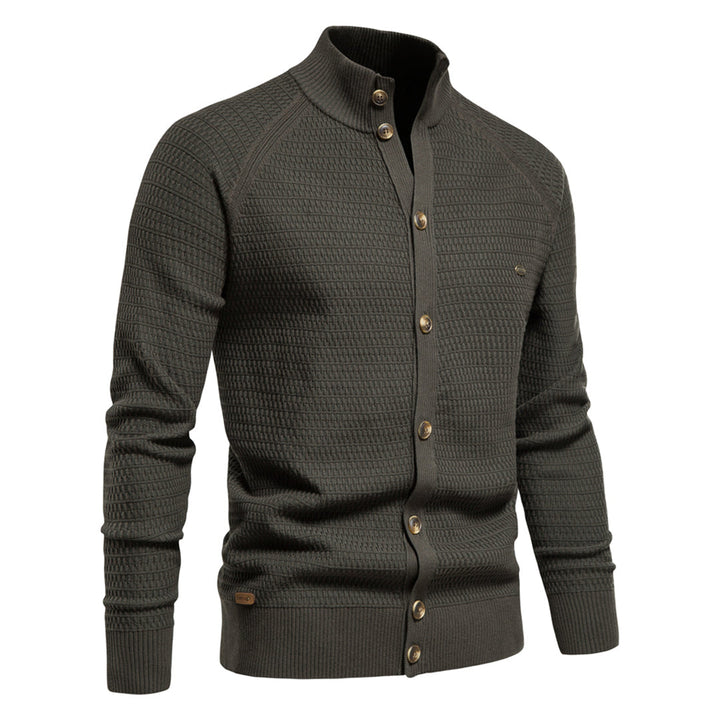 KHARI | Klassische Strickjacke aus weicher Baumwolle