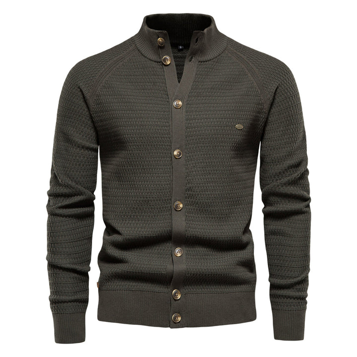 KHARI | Klassische Strickjacke aus weicher Baumwolle