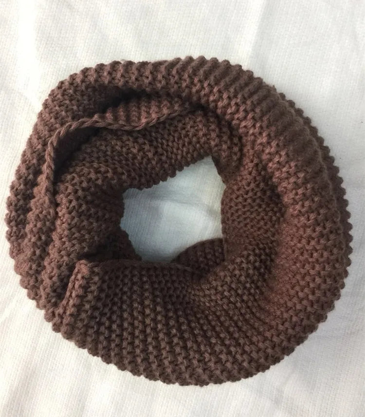 Engel | Eleganter runder Wollschal für Herbst und Winter