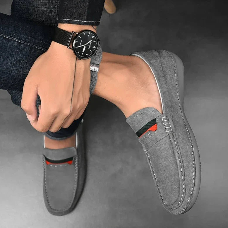 GENOVA ECHTE WILDLEDER LOAFERS für stilvolle City-Ausflüge