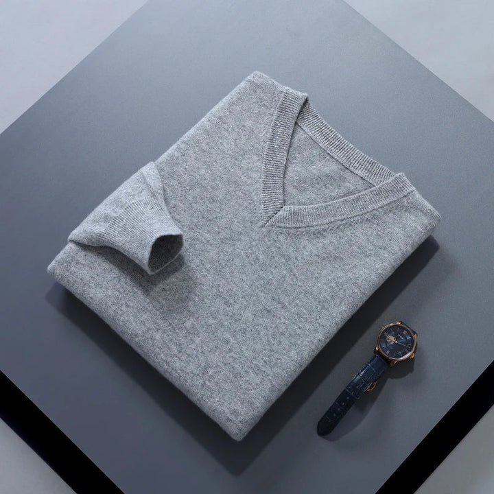 V-Ausschnitt Pullover | Klassisch, weich und zeitlos
