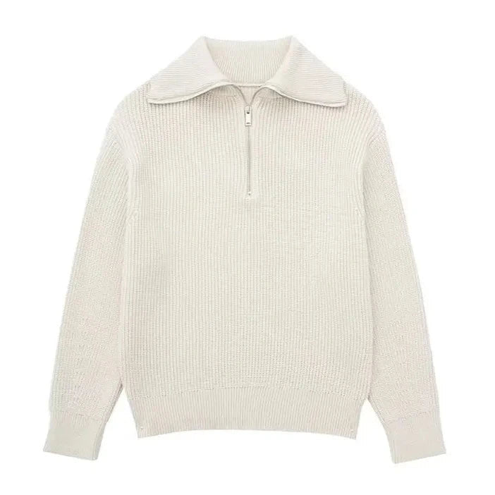 Sana | Pullover mit Reißverschluss im Casual-Stil