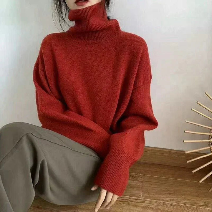 Nina | Trendiger Rollkragenpullover für Damen