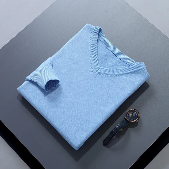V-Ausschnitt Pullover | Klassisch, weich und zeitlos
