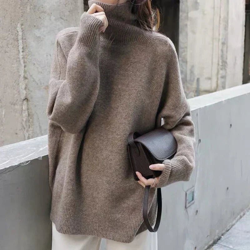 Nina | Trendiger Rollkragenpullover für Damen