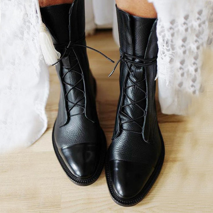 Venus | Premium-Stiefel mit hohem Blockabsatz