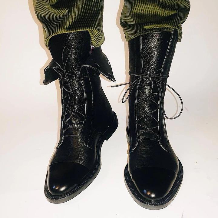 Venus | Premium-Stiefel mit hohem Blockabsatz