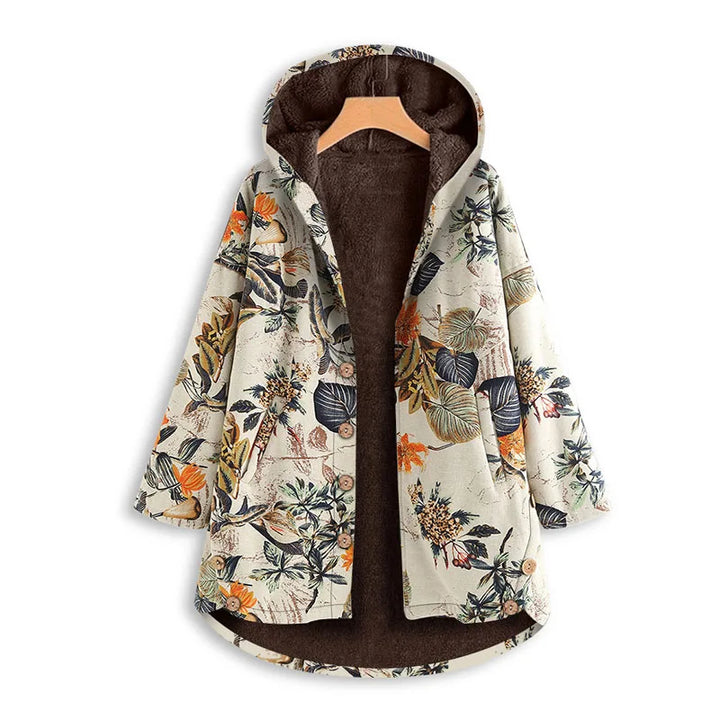 Florentine | Jacke im Vintage-Stil mit Blumenprint