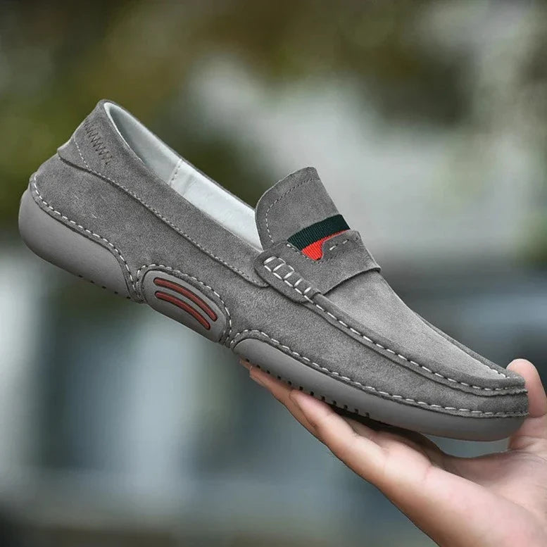 GENOVA ECHTE WILDLEDER LOAFERS für stilvolle City-Ausflüge