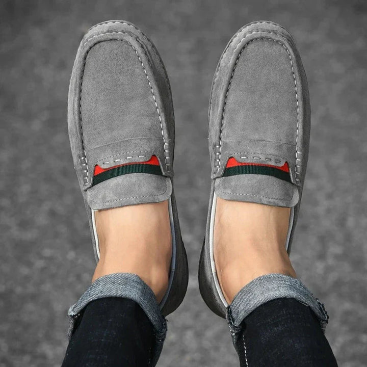 GENOVA ECHTE WILDLEDER LOAFERS für stilvolle City-Ausflüge