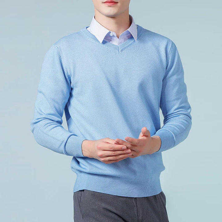 V-Ausschnitt Pullover | Klassisch, weich und zeitlos