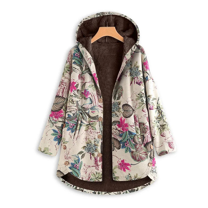 Florentine | Jacke im Vintage-Stil mit Blumenprint