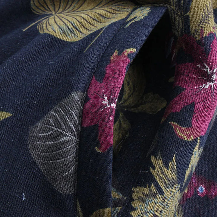 Florentine | Jacke im Vintage-Stil mit Blumenprint