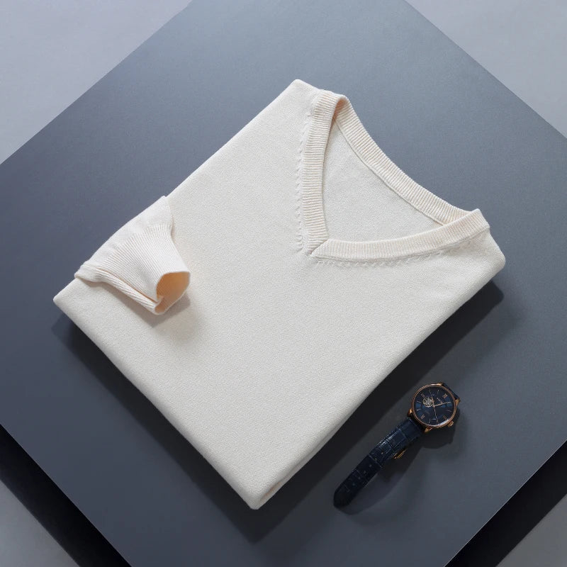V-Ausschnitt Pullover | Klassisch, weich und zeitlos