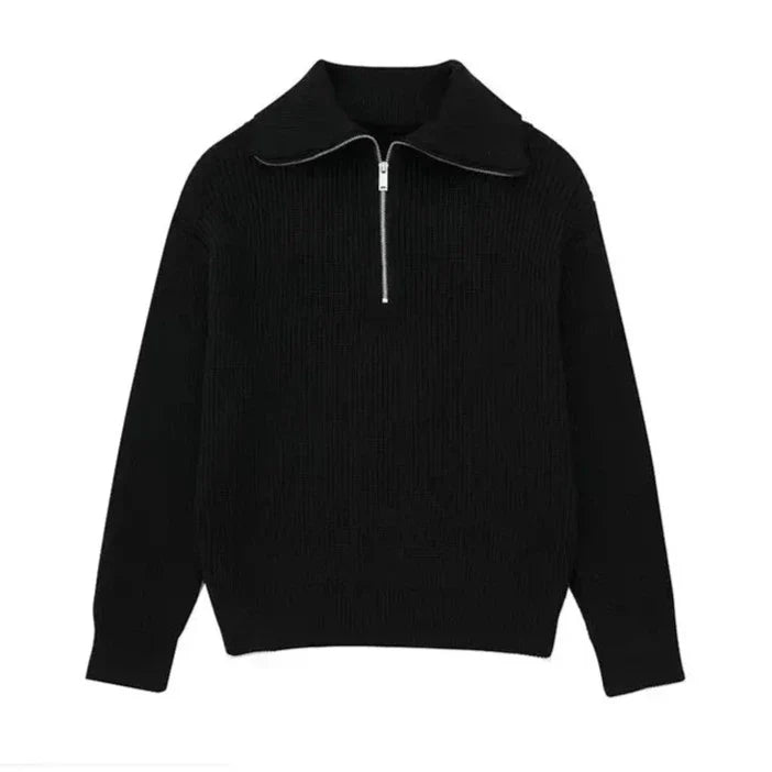 Sana | Pullover mit Reißverschluss im Casual-Stil
