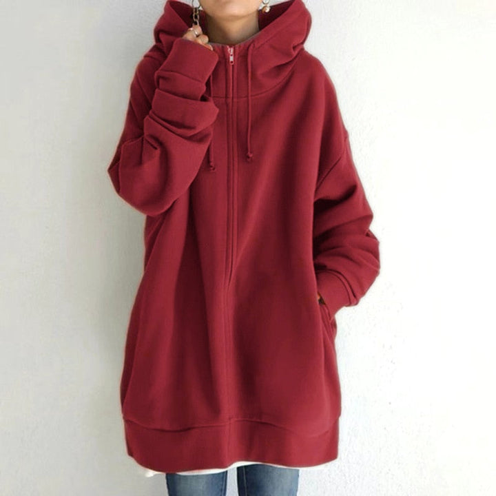 Romy | Damen Hoodie Winter kuschelig & komfortabel