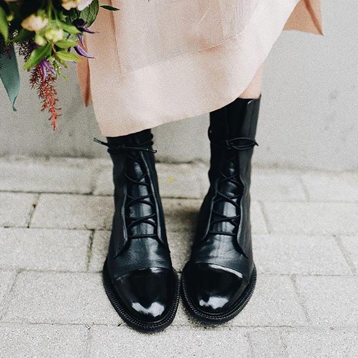 Venus | Premium-Stiefel mit hohem Blockabsatz